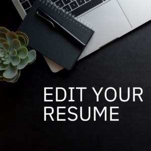 Resume Edit
